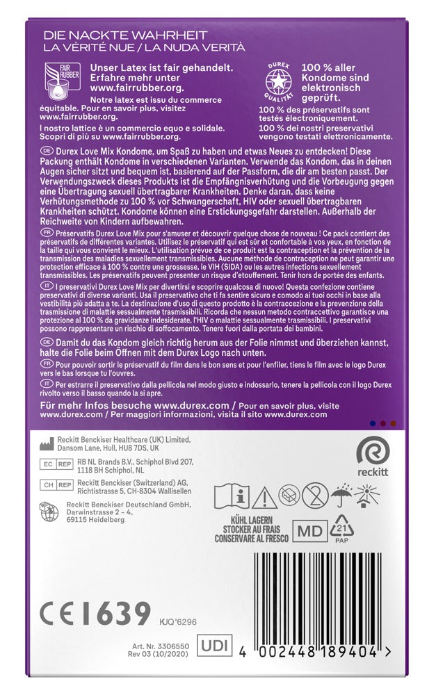 Durex Love Mix Kondome