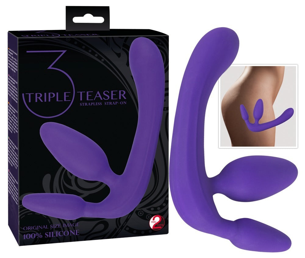 Strapless Strap-On - Strapless Strap-On Triple Teaser