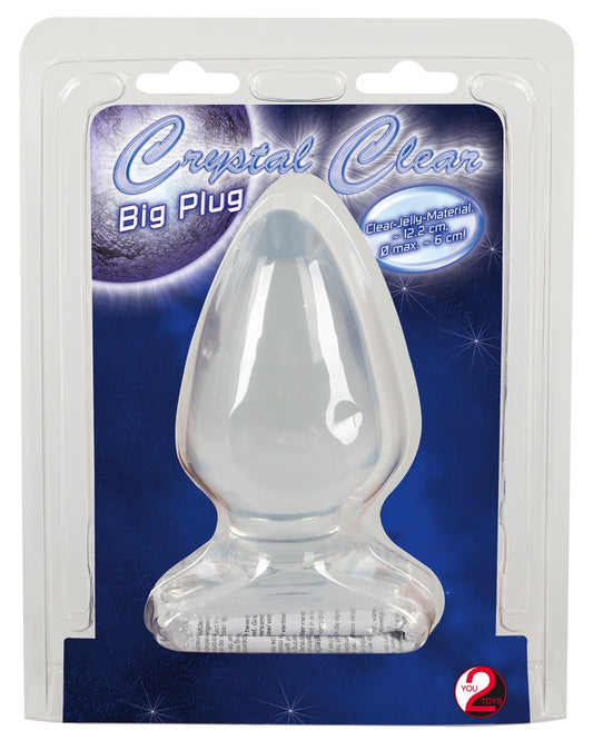 Crystal - Analplug mit konischer Form
