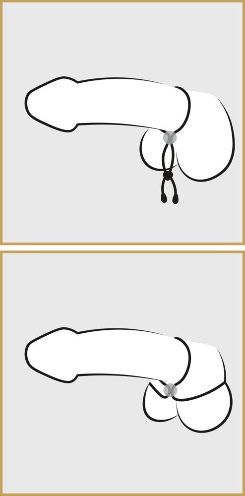 Bad Kitty - Verstellbare Penischlaufe mit flexible Schlaufe