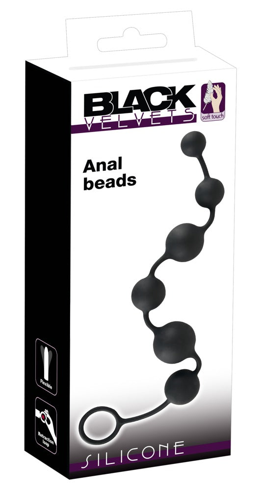 Black Velvets - Kugelkette - flexible Lustkugeln