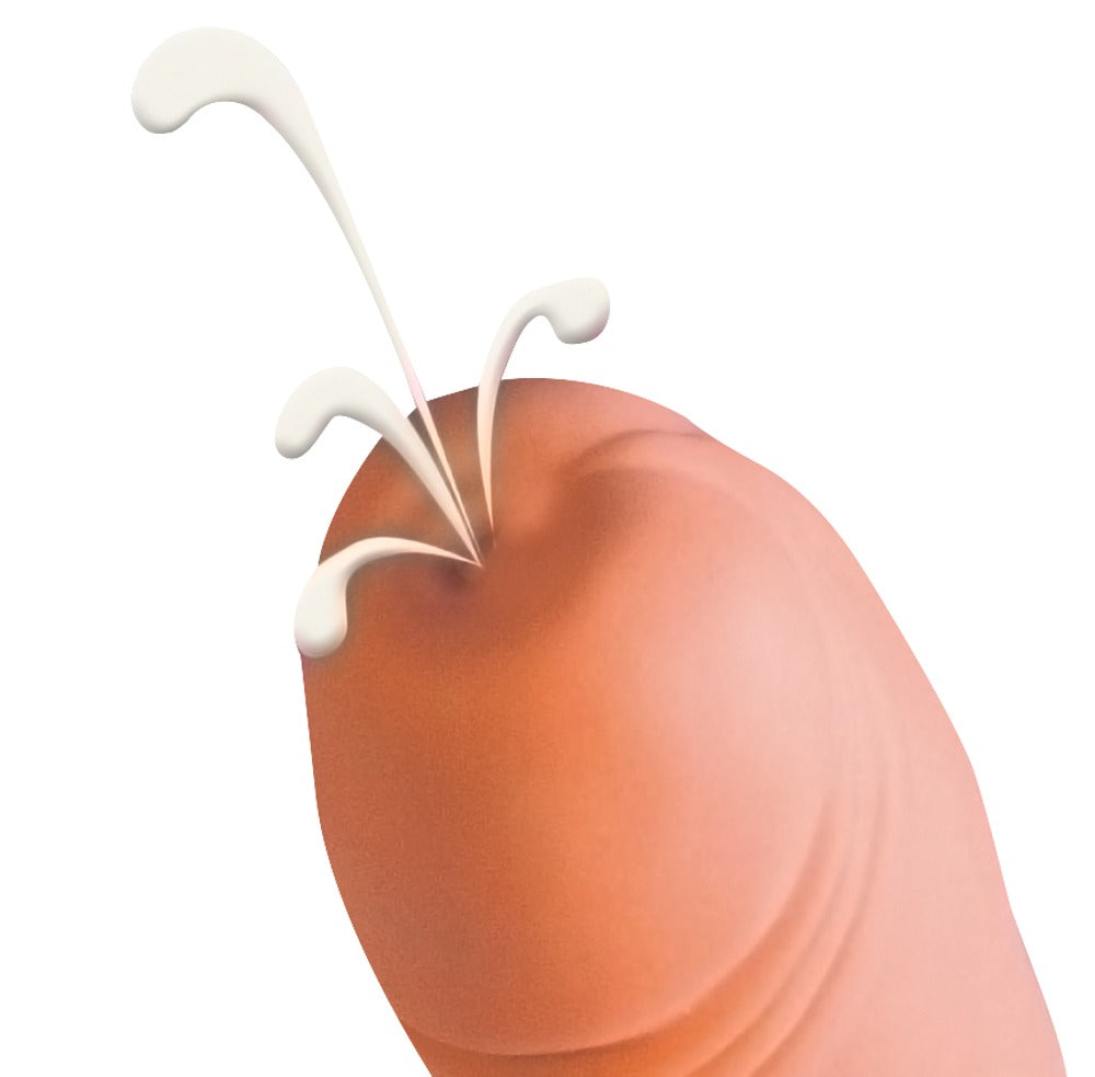 You2Toys - Dildo mit Ejakulationsfunktion