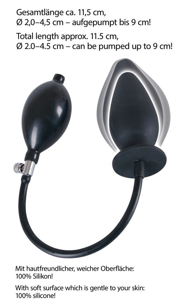 You2Toys - Inflatable Anal - Aufpumpbarer Silikon-Plug