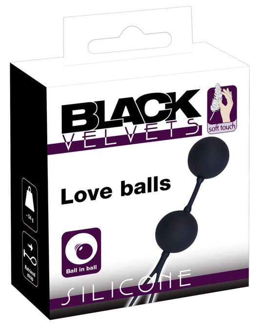Black Velvets - Liebeskugel-Duo - Training für Beckenboden