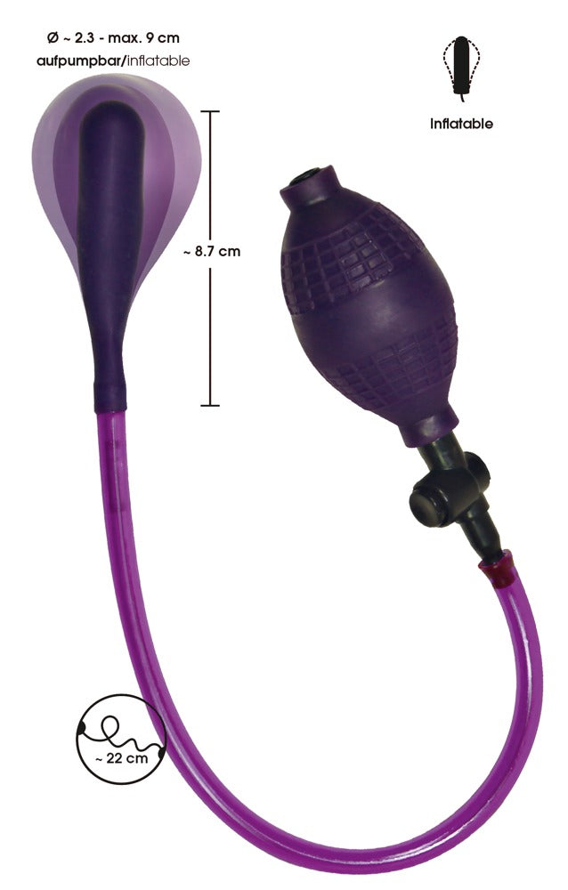 Bad Kitty - Aufblasbarer Analplug mit Handpumpe