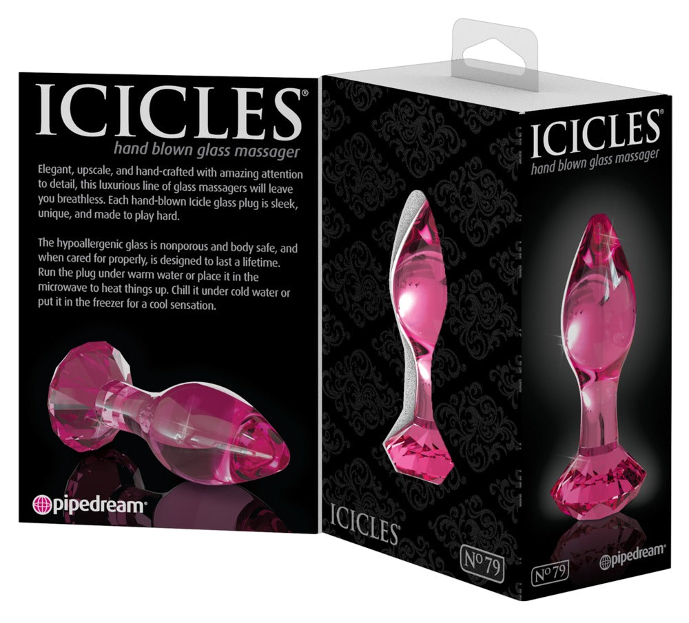 Icicles - No. 79 - Analplug aus Glas
