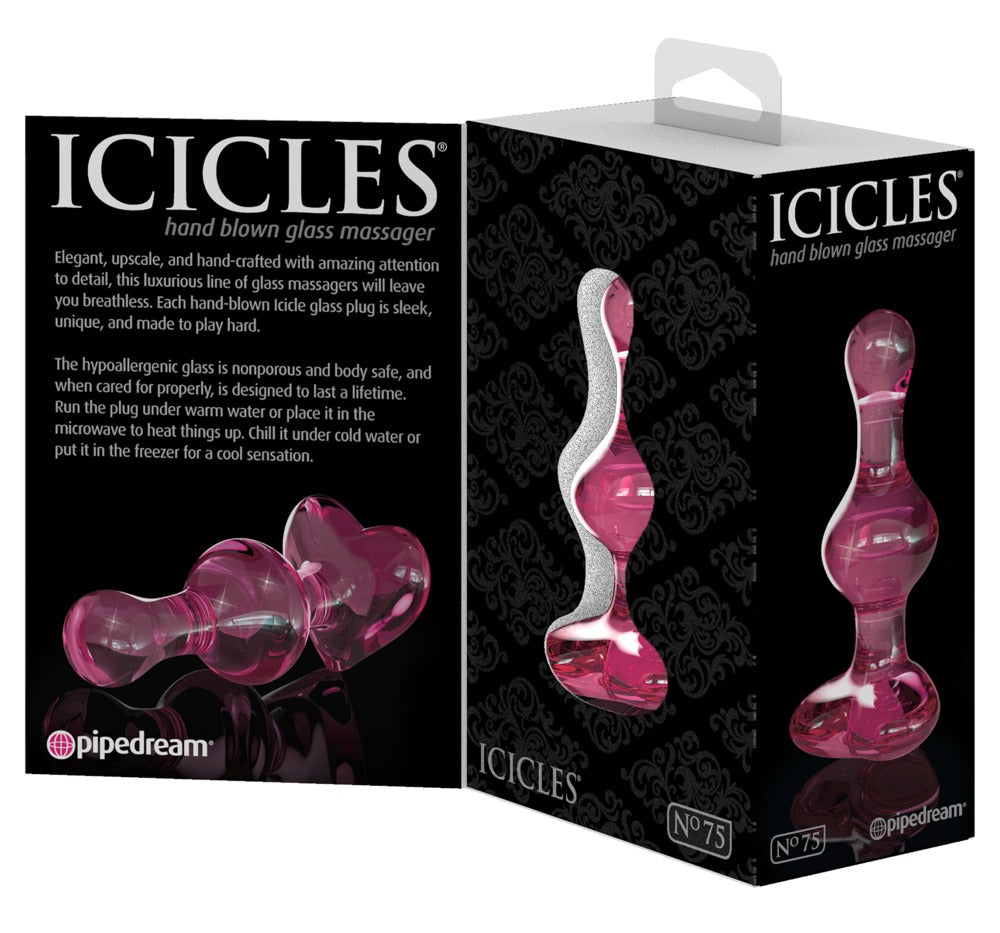 Icicles - No. 75 - Analplug aus Glas