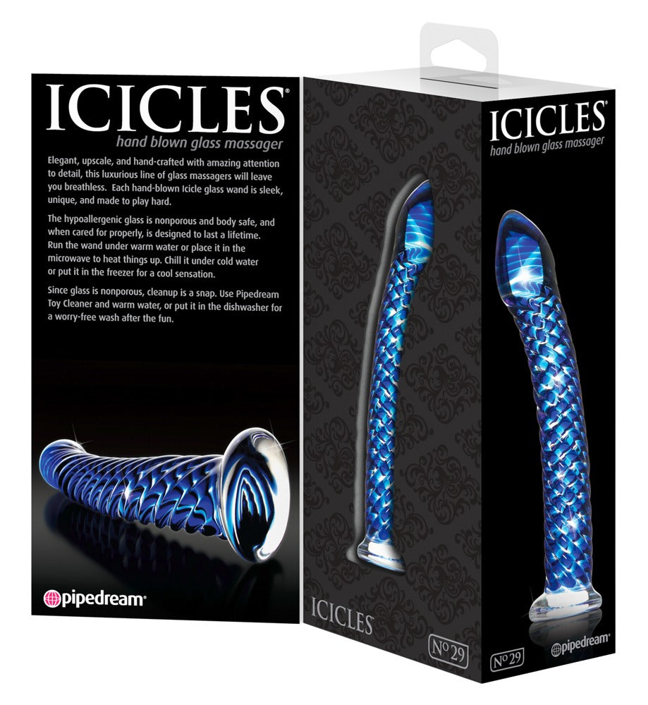 Icicles - Mara - Handgefertigter Glasdildo