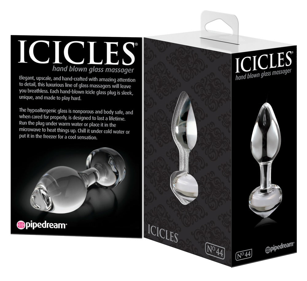 Icicles - No. 44 - Handgefertigter Glasplug