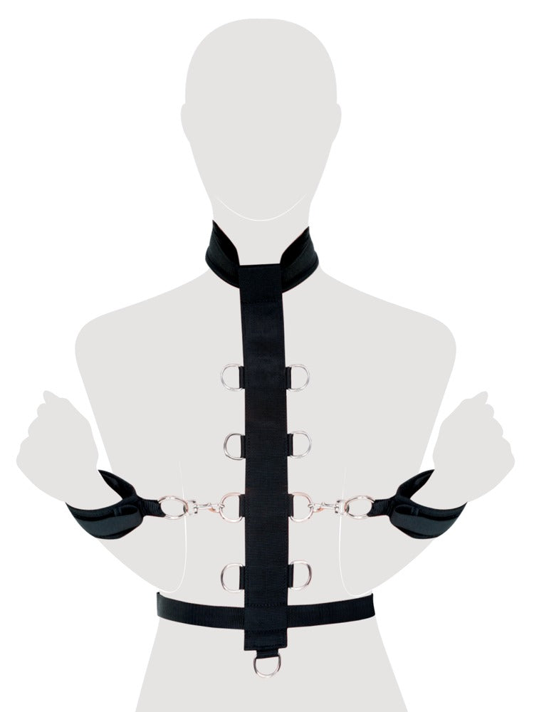 Fetish Fantasy - Gürtel & Halsband Harness
