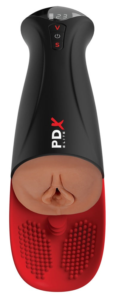 PDX - O-Matic Pro XL - Masturbator mit Hodenstimulator