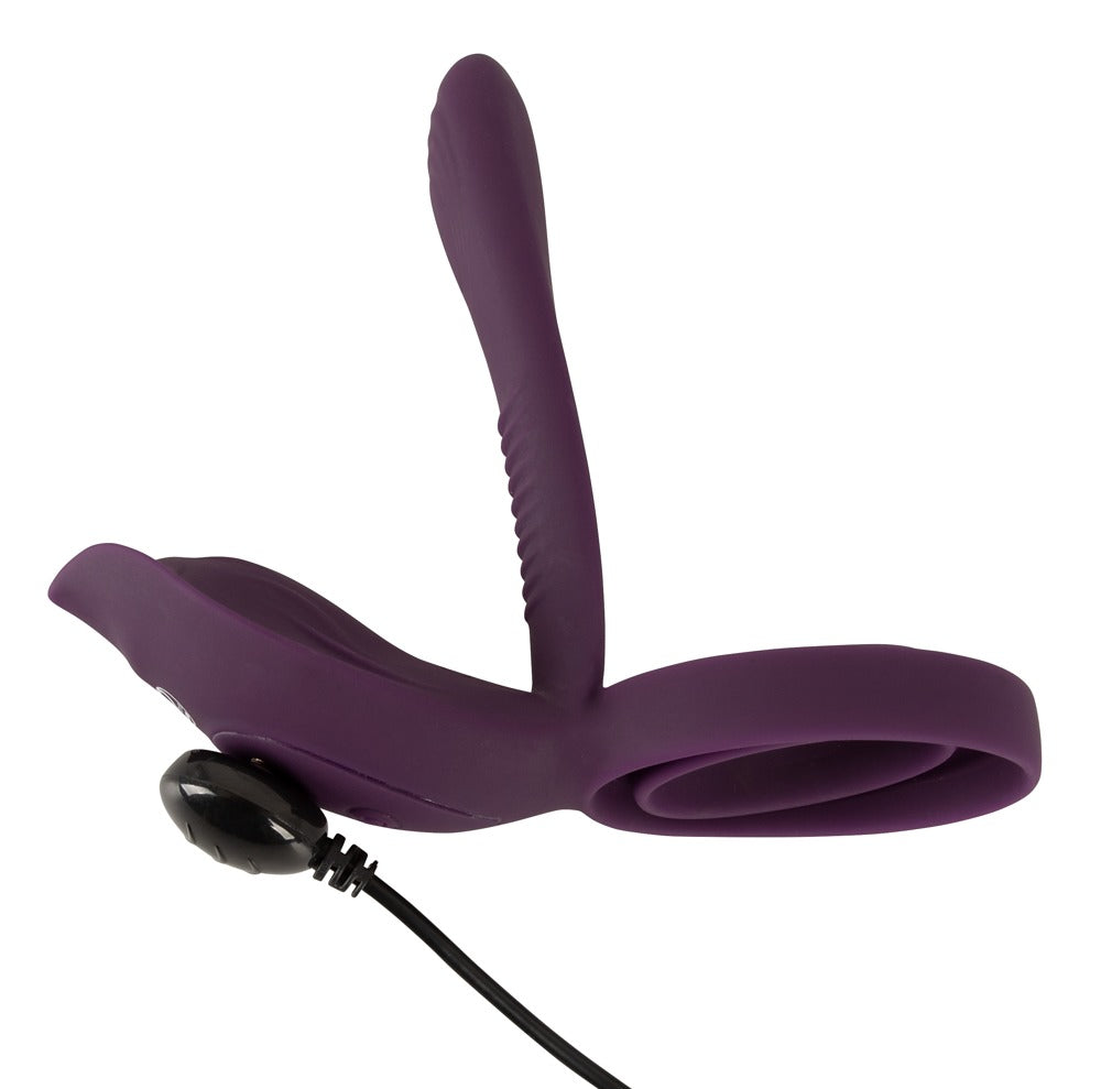 Couples Choice - Couple Boost - Paarvibrator mit Penis- und Hodenring