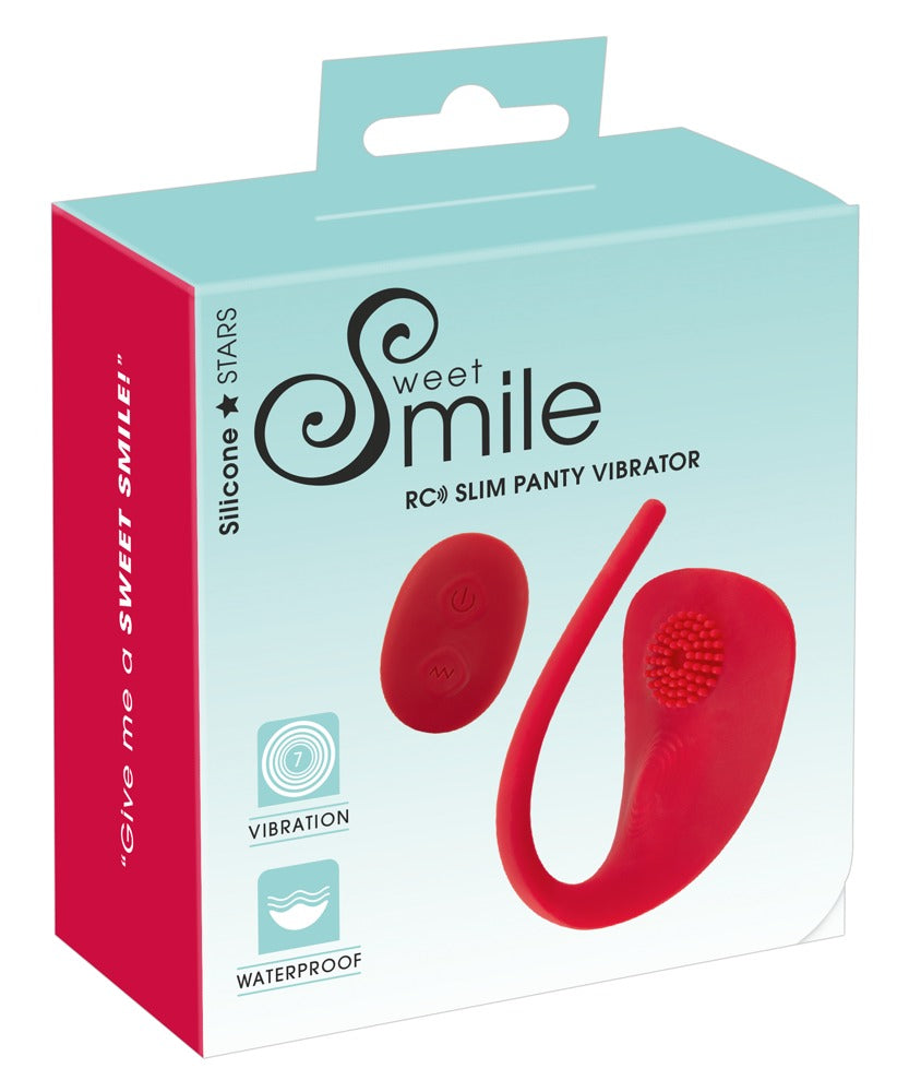 Sweet Smile - RC Slim - Ferngesteuerter Panty Vibrator