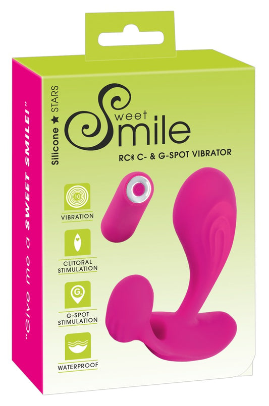Sweet Smile - RC C-&G-Spot -Ferngesteuerter Vibrator