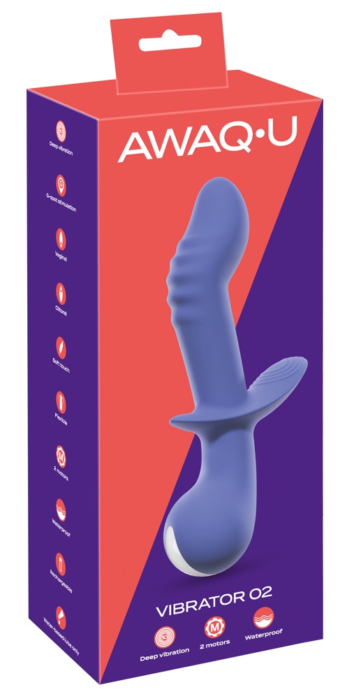 AwaQ.u - Vibrator mit Klitorisstimulator - Duale Stimulation