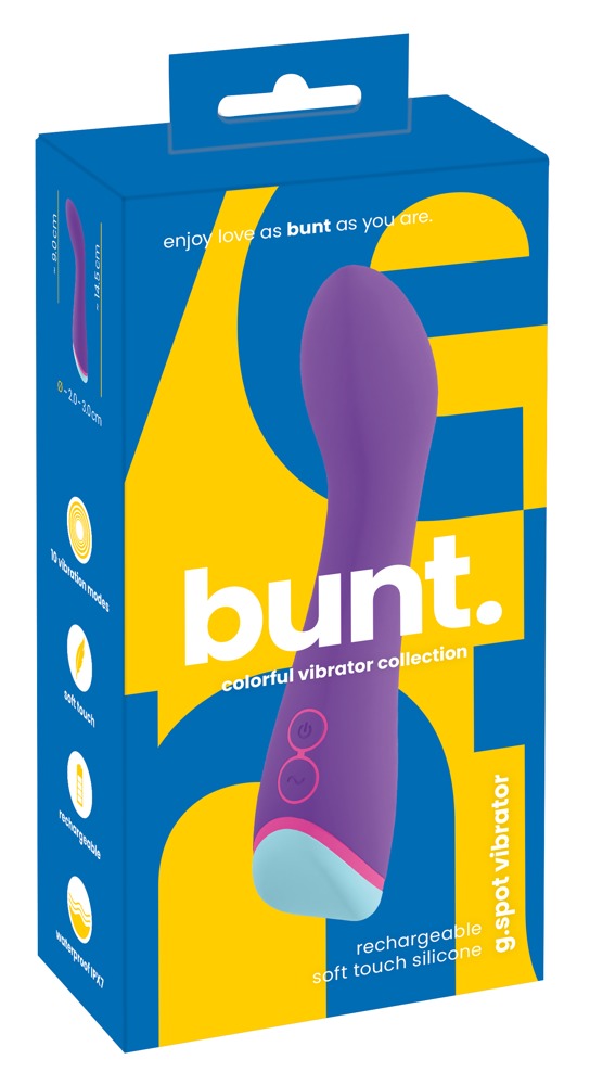 bunt. - G-Punkt-Vibrator mit 10 Vibrationsmodi