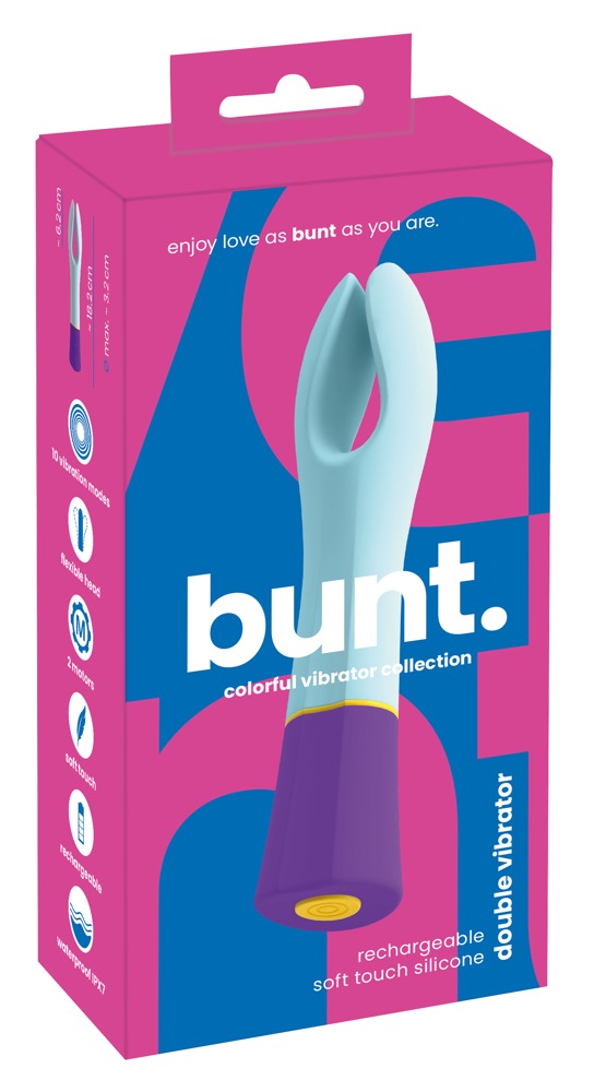 bunt. - Vibrator mit doppelten Vibrationsarmen