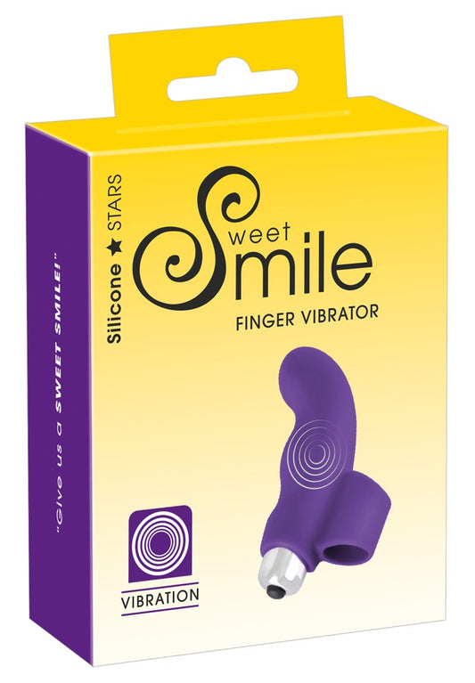 Sweet Smile - Fingervibrator mit G-Punkt-Spitze