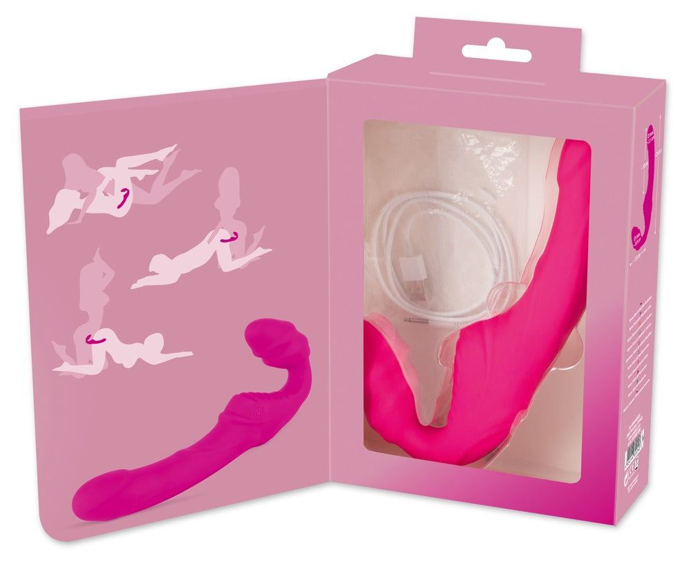 Strapless Strap-On - Vibrating Strapless Strap-On