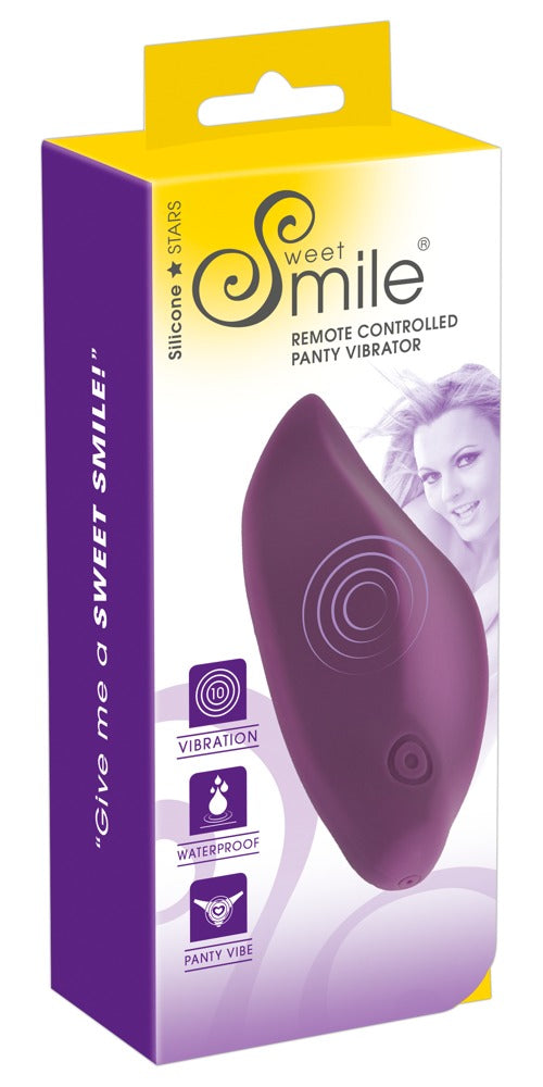 Sweet Smile - Auflegevibrator mit Fernbedienung