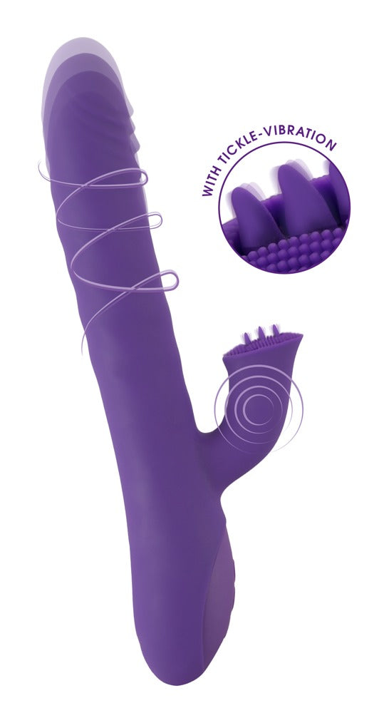 Sweet Smile - Rabbitvibrator mit Eichelansatz
