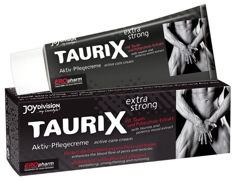 Joydivision Präparate - TauriX extra strong - Penis- und Hodensalbe