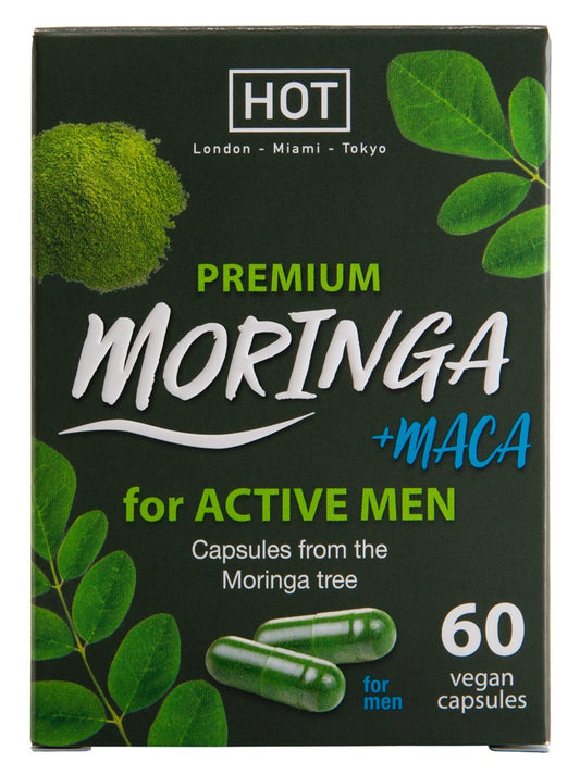 Hot - Pure Moringa & Maca - Nahrungsergänzung für Männer