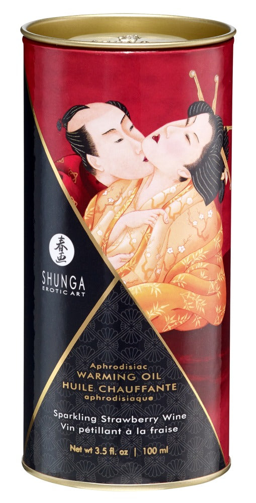 Shunga Erotic Art - Massageöl mit Wärmeeffekt