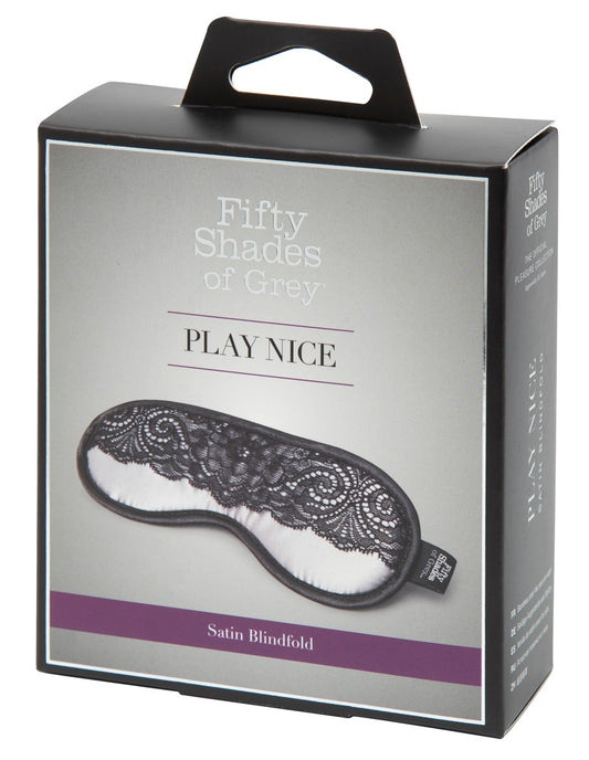 Fifty Shades of Grey - Play Nice - Satin Augenmaske