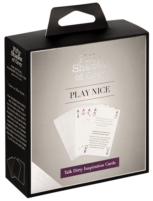 Fifty Shades of Grey - Play Nice Talk Dirty Inspiration Cards