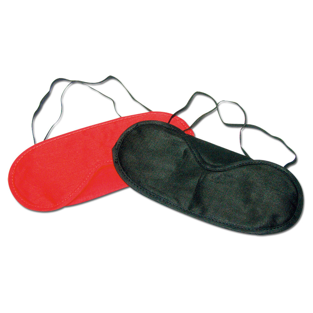 Cottelli - Augenmasken-Set rot/schwarz