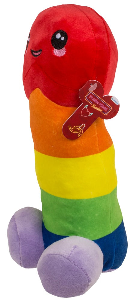 Out of the blue - Plüsch-Penis Regenbogen
