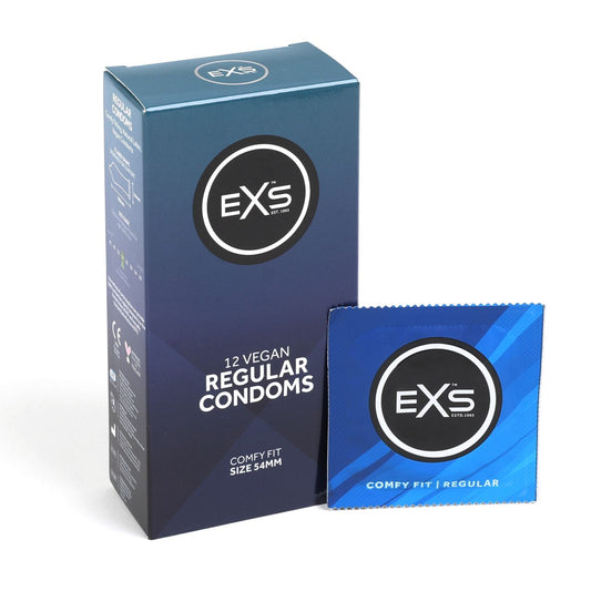 Exs Condoms - Regular - Klassische Kondome mit 54 mm Breite