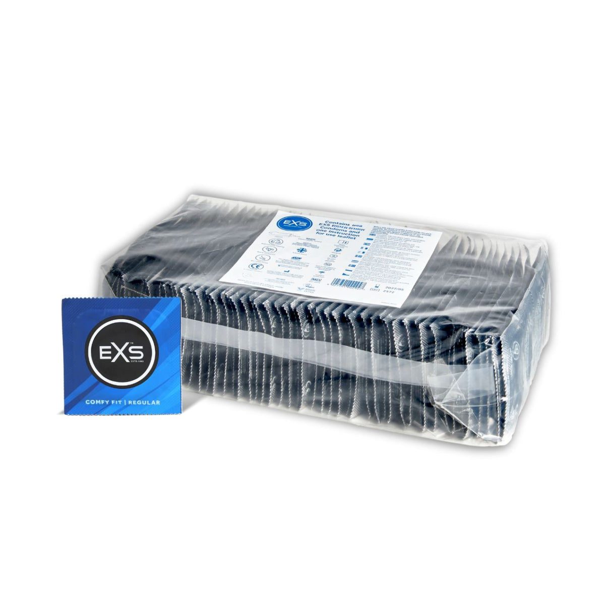 Exs Condoms - Regular - Klassische Kondome mit 54 mm Breite