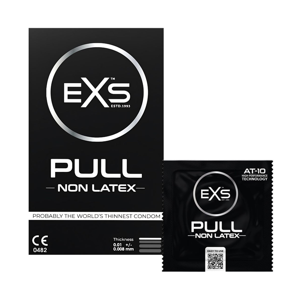 Exs Condoms - Pull - Latexfreie Kondome mit Strip-System