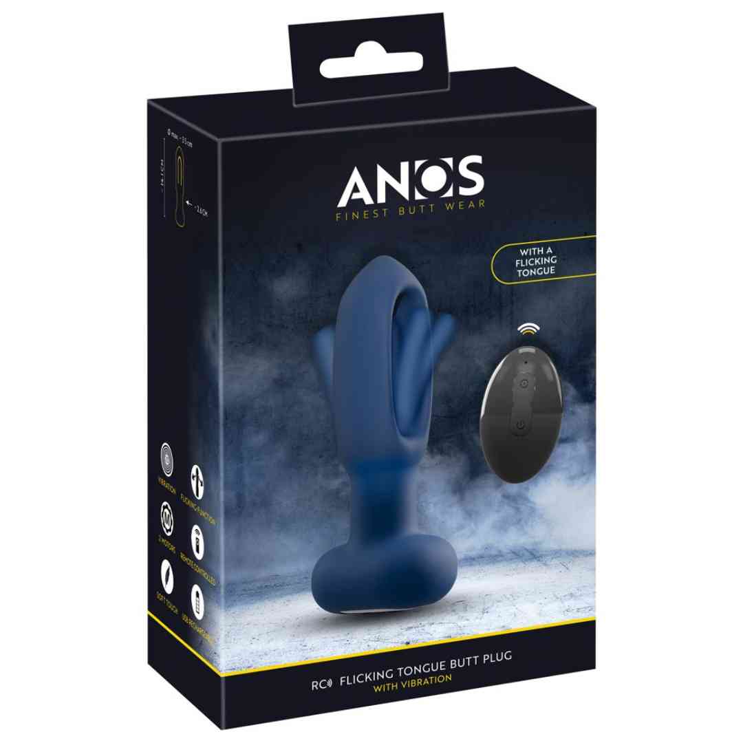Analvibrator mit Flicking Tongue-Funktion
