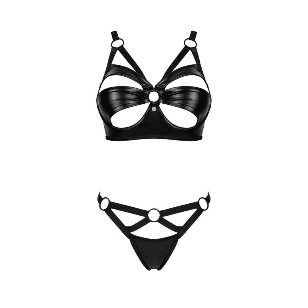 Wetlook Dessous Set Armares