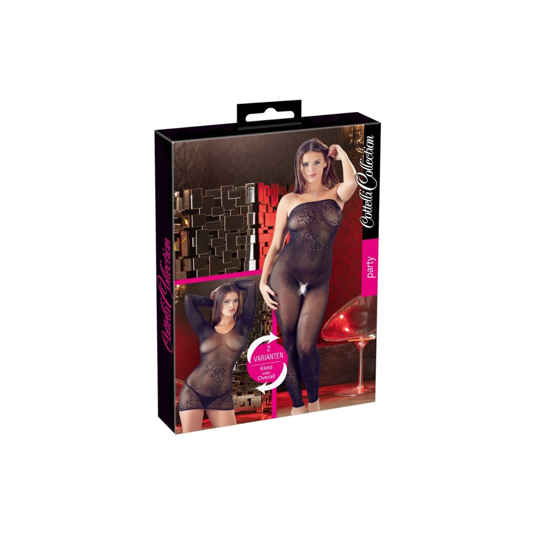 2-in-1 Catsuit und Kleid aus feinem Netz OH MY! FANTASY