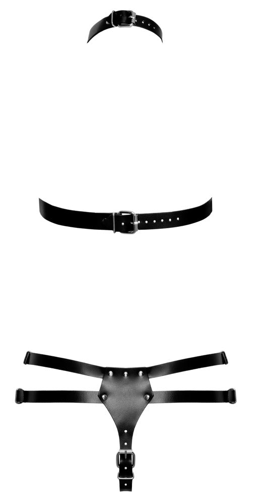 ZADO - Leder Harness Set