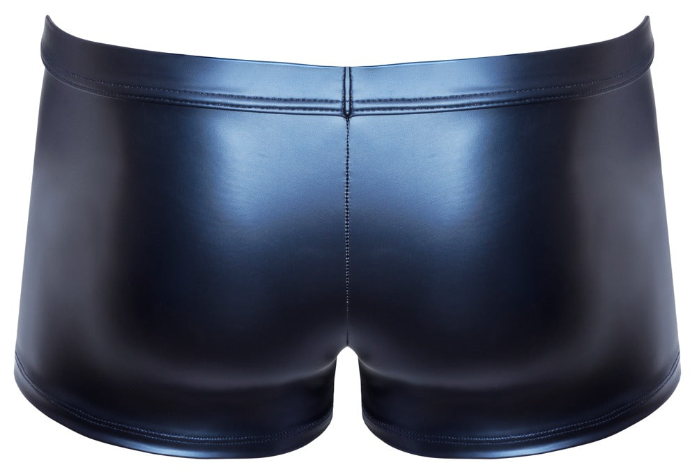 NEK - Blaue Pants im trendigen Metallic-Mattlook