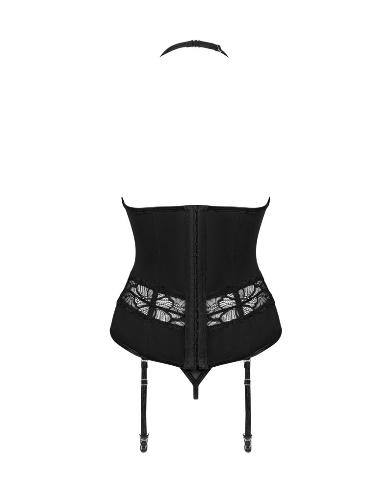 Obsessive - Set Serafia - Strapshemd und String im Set