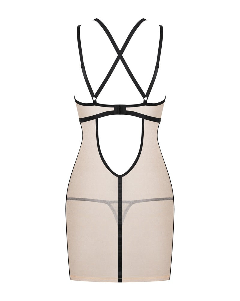 Obsessive - Nudelia - Chemise & Tanga