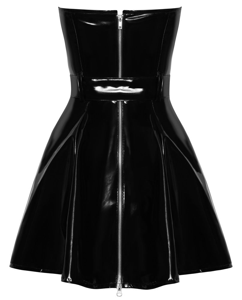 Black Level - Lack Minikleid