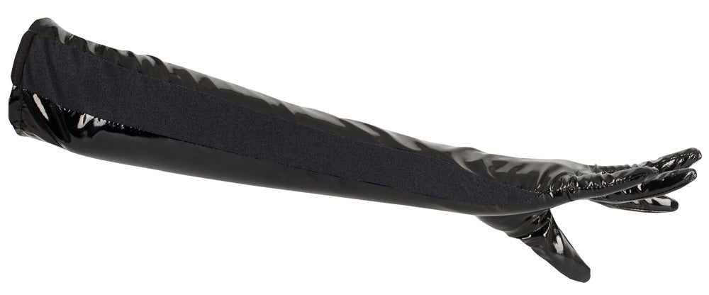 Black Level - Lackhandschuhe - lange Handschuhe im Glanzlook