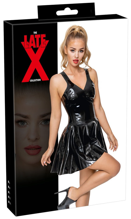Late X - Latex Minikleid