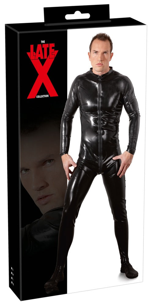 Late X - Latex Herren Overall
