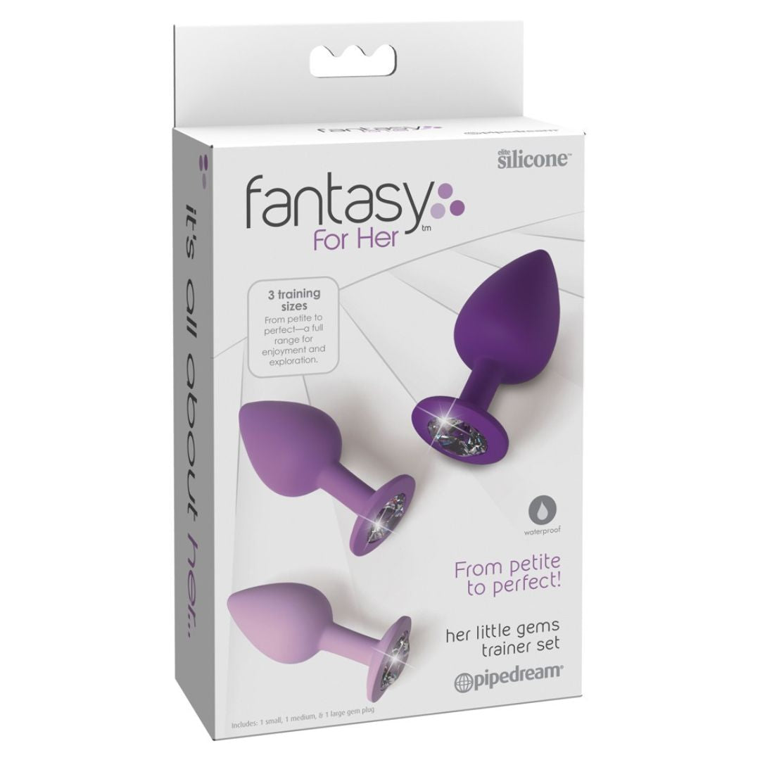 3-teiliges Analplug-Set OH MY! FANTASY