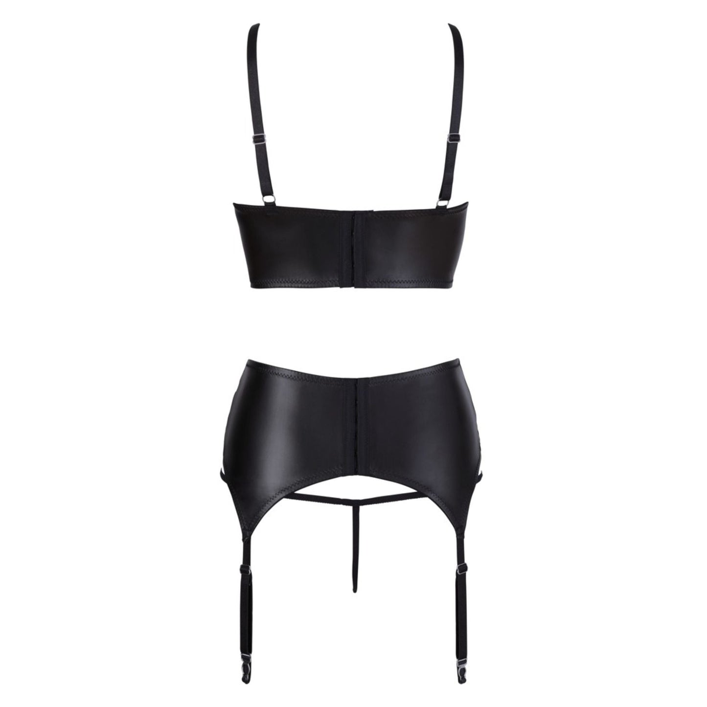 3-teiliges Hebe-Set mit Strapsgurt plus String ouvert OH MY! FANTASY