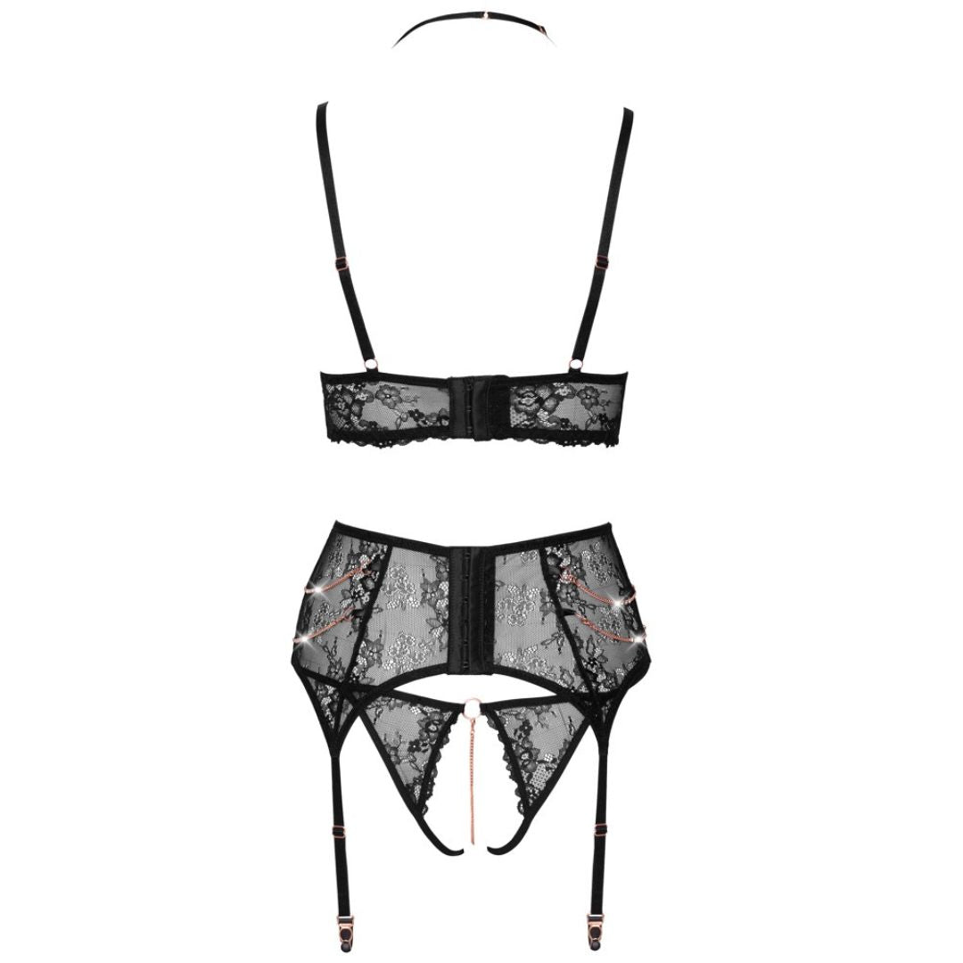 3-teiliges Strap-Set ouvert mit Strasskettchen OH MY! FANTASY