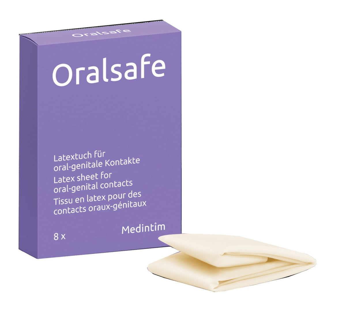 Medintim - Oralsafe - Latex-Tücher mit Geschmack